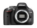 【中古】Nikon デジタル一眼レフカメラ D5200 ボディー ブラック D5200BK(2)
