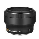 【中古】Nikon 単焦点レンズ 1 NIKKOR 32mm f/1.2 ブラック ニコンCXフォーマット専用(2)