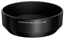 【中古】OLYMPUS 単焦点レンズ M.ZUIKO DIGITAL 25mm用 レンズフード ブラック LH-49B BLK