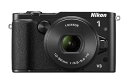【中古】Nikon ミラーレス一眼Nikon 1 V3 標準パワーズームレンズキット ブラック N1V3HPLKBK