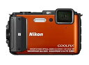【中古】Nikon デジタルカメラ COOLPIX AW130 オレンジ