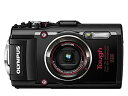 【中古】OLYMPUS デジタルカメラ STYLUS TG-4 Tough ブラック 1600万画素CMOS F2.0 15m 防水 100kgf耐荷重 GPS+電子コンパス&内蔵Wi-Fi TG-4 BLK(2)