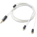 【中古】NOBUNAGA Labs 雷切 改Raikiri-kai 2.5mm4極バランス対応MMCXリケーブル NLP-RAI-KAI