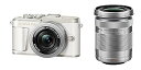 【中古】OLYMPUS ミラーレス一眼カメラ PEN E-PL9 ダブルズームキット ホワイト