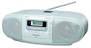 【中古】Panasonic ポータブルステレオCDシステム ホワイト RX-D45-W