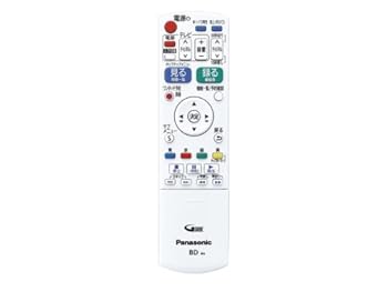 【中古】Panasonic ブルーレイディスクレコーダー用リモコン N2QAYB000917