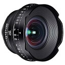 【中古】ROKINON XEEN 16mm T2.6 プロフェッショナルシネレンズ PLマウントプロビデオカメラ用 ブラック XN16-PL