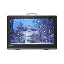 【中古】OVERTIME 9インチ録画機能ポータブルTV OT-PT09TE