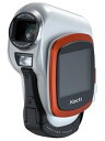 【中古】SANYO デジタルムービーカメラ Xacti DMX-CA6 オレンジ 生活防水