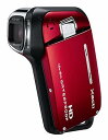 【中古】SANYO ハイビジョン 防水デジタルムービーカメラ Xacti ザクティ DMX-CA9 レッド DMX-CA9R