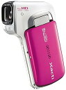 【中古】SANYO デジタルムービーカメラ Xacti CA100 P ピンク DMX-CA100P
