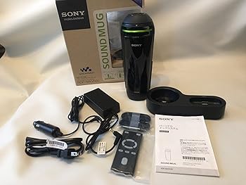 【中古】SONY iPod/iPhone用ドックスピーカー 車載用シガー電源対応 ブラック SRS-V500IP/B