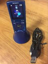 【中古】SONY ウォークマン Eシリーズ メモリータイプ スピーカー付 2GB ブルー NW-E052K/L