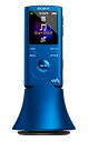 【中古】SONY ウォークマン Eシリーズ メモリータイプ スピーカー付 4GB ブルー NW-E053K/L