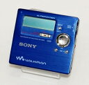 【中古】SONY ソニー MZ-R909 ブルー ポータブルMDレコーダー MDLP対応/録音/再生兼用機/録再/レコーディングウォークマン
