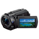 【中古】SONY 4Kビデオカメラ Handycam FDR-AX30 ブラック 光学10倍 FDR-AX30-B