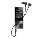 【中古】SONY ウォークマン A20シリーズ 32GB ハイレゾ音源対応 ノイズキャンセリング機能搭載イヤホン 2015年モデル チャコールブラック NW-A...