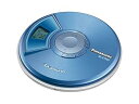 【中古】SL-CT352-A ブルー ポータブルCDプレーヤー