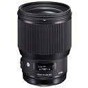 【中古】SIGMA 大口径中望遠レンズ Art 85mm F1.4 DG HSM シグマ用 フルサイズ対応|詳細画像