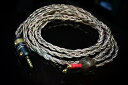 【中古】Whiplash Audio TWag V3 and TWcu V3 Hybrid Shure MMCXコネクタ用 交換用アップグレード・ケーブル SE...
