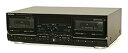 【中古】Technics テクニクス RS-TR4750-K ブラック ダブルオートリバースカセットデッキ