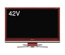 【中古】シャープ 42V型 液晶 テレビ AQUOS LC-42DS3-R フルハイビジョン 2007年モデル