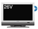 【中古】シャープ 26V型 液晶 テレビ AQUOS LC-26DX2-W ハイビジョン ブルーレイレコーダー内蔵 2009年モデル(2)