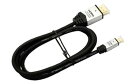 【中古】エアージェイ ハイスピードHDMI-MICROケーブル イーサネット対応 1m タイプA-タイプD シルバー AMHD-1M(2)