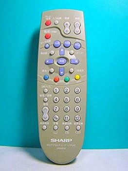 【中古】シャープ BSチューナーリモコン G1569CE 【中古】シャープ BSチューナーリモコン G1569CE