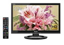 【中古】シャープ 19V型 液晶 テレビ AQUOS LC-19K30-B ハイビジョン 外付HDD対応裏番組録画 ブラック 2015年モデル