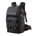 【中古】ELECOM カメラリュック DGB-P01BK ブラック(2)