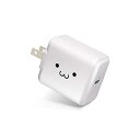 【中古】エレコム USB コンセント 充電器 18W USB PD対応 Type-C×1 折畳式プラグ PSE適合 ホワイトフェイス MPA-ACCP02WF