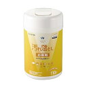 【中古】エレコム ウェットティッシュ クリーナー 汚れ落とし お得用 消臭 除菌 110枚入り 帯電防止効果 ボトルタイプ 日本製 WC-AL110N