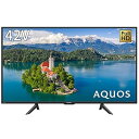 【中古】シャープ 42V型 フルハイビジョン 液晶 テレビ AQUOS USB外付けHDD対応 2T-C42BE1(2)
