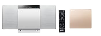 【中古】パイオニア CDミニコンポーネントシステム スタイリッシュオーディオ iPod/iPhone/iPad対応 Bluetooth機能搭載 クリアホワイト X-SMC01BT-W