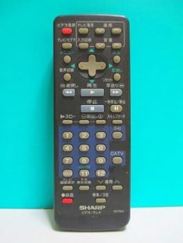 【中古】シャープ ビデオリモコン G0178AJ