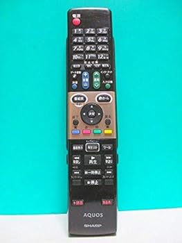 【中古】シャープ テレビリモコン GA807WJSA 【中古】シャープ テレビリモコン GA807WJSA