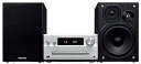 【中古】パナソニック CDステレオシステム ハイレゾ音源対応 USBメモリー/Bluetooth対応 シルバー SC-PMX70-S