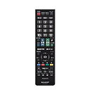 【中古】シャープ 液晶テレビ用リモコン106380459適合機種LC-19K20-B LC-22K20-B LC-24K20-B LC-32H20 LC-40H20(2)