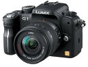 【中古】パナソニック デジタル一眼カメラ LUMIX ルミックス G1 レンズキット コンフォートブラック DMC-G1K-K