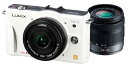 【中古】パナソニック ミラーレス一眼カメラ GF2 ダブルレンズキット14mm/F2.5パンケーキレンズ、14-42mm/F3.5-5.6標準ズームレンズ フル...