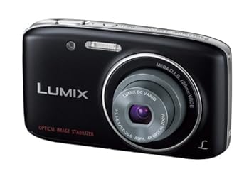 【中古】パナソニック デジタルカメラ ルミックス S2 光学4倍 ブラック DMC-S2-K
