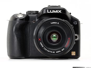 【中古】パナソニックPanasonic ミラーレス一眼カメラ ルミックス G5 レンズキット 電動ズームレンズ エスプリブラック DMC-G5X-K