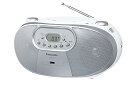 【中古】パナソニック ポータブルステレオCDシステム ホワイト RX-DU10-W