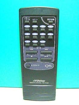 【中古】ビクター オーディオリモコン RM-RXQ5