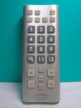 【中古】ビクター 各社共通テレビリモコン RM-A205