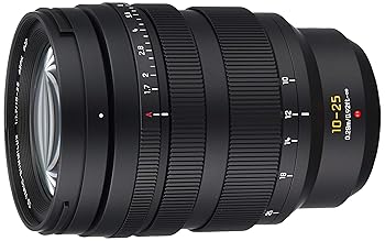 【中古】パナソニックPanasonic 大口径標準ズームレンズ マイクロフォーサーズ用 ルミックス LEICA DG VARIO-SUMMILUX 10-25mm/F1.7 ASPH. ブラック H-X1