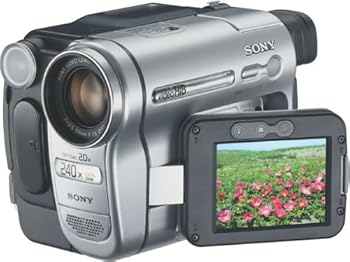 【中古】ソニー 2.5型液晶モニター搭載 録画・再生ハイエイトビデオカメラ CCD-TRV126