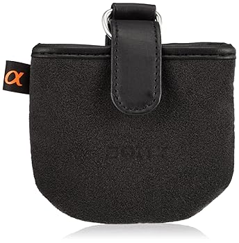 【中古】SONY レンズキャップホルダー ブラック LCS-LC1AM/B