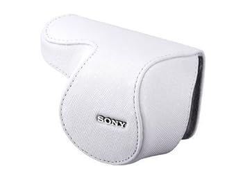 【中古】ソニー レンズジャケット ホワイト LCS-EML1A/W